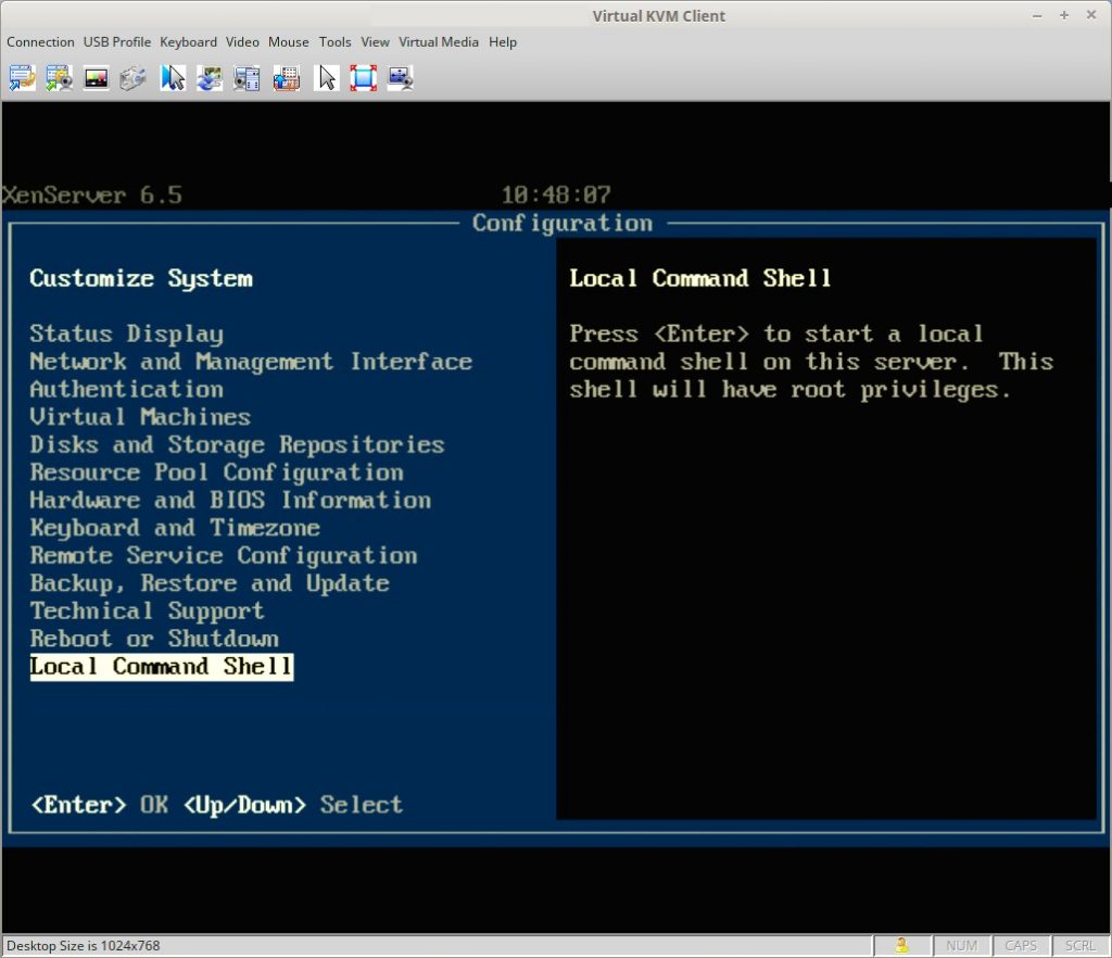 Xen-Server-Local-Command-Shell