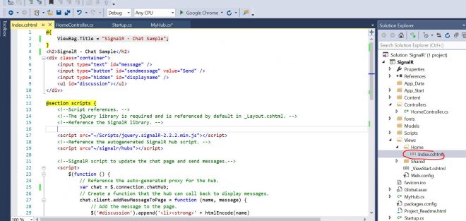 SignalR - Real-time web communication between Client and Server Easy c# ...