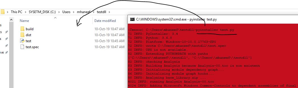 Как открыть exe файл python