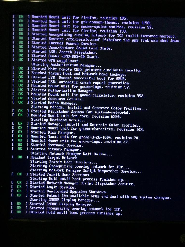 issues w boot usb for mac ubuntu