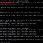 Upgrade Apache to Latest Version in Ubuntu Server 20