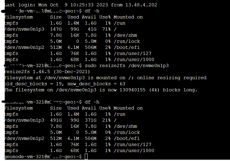 AWS Ec2 Modify Volume Size